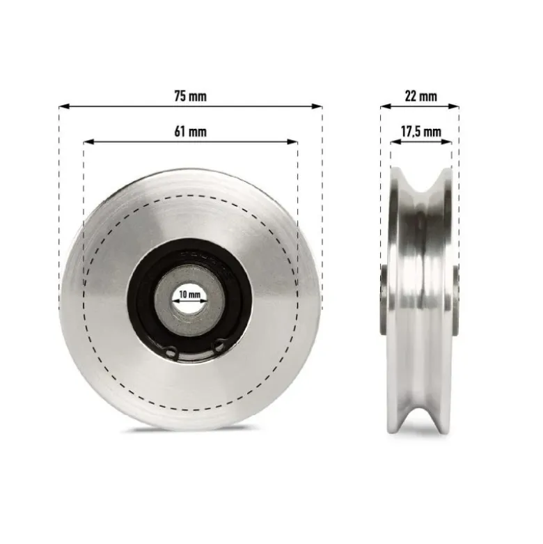 Aluminium Kabelkatrollen