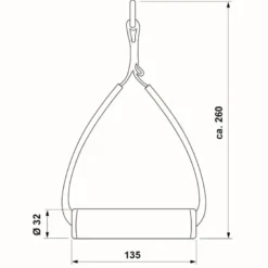 ATX Aluminium Eenhandsgrepen (Paar)