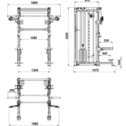 ATX Cable Smith Rack SRX-⁠650