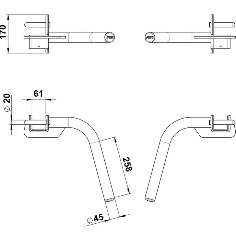 ATX Dip Bars 600 2.0