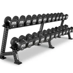 ATX Dumbbellrek met Aflegschalen