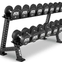 ATX Dumbbellrek met Aflegschalen