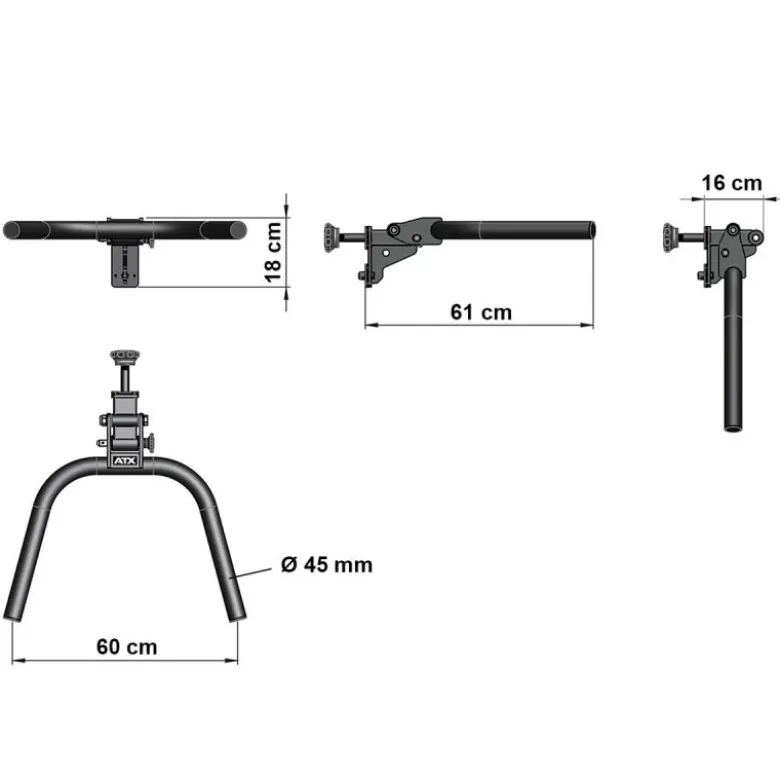 ATX Folding Dip Attachment