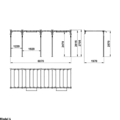 ATX Functional Wall Rig 700 -⁠ Ladder