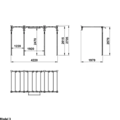ATX Functional Wall Rig 700 -⁠ Ladder