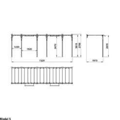 ATX Functional Wall Rig 700 -⁠ Ladder