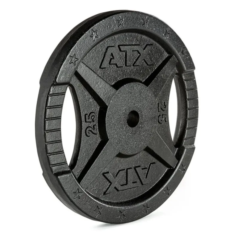 ATX Gietijzeren 2-Grip Halterschijven 30 mm