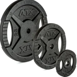 ATX Gietijzeren 2-Grip Halterschijven 30 mm
