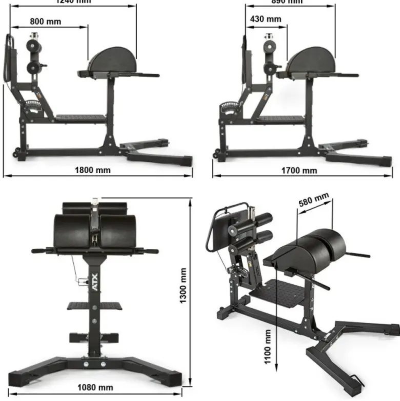 ATX Glute Ham Developer GHD-820