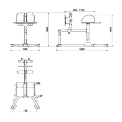 ATX Glute Ham Developer GHD-⁠650