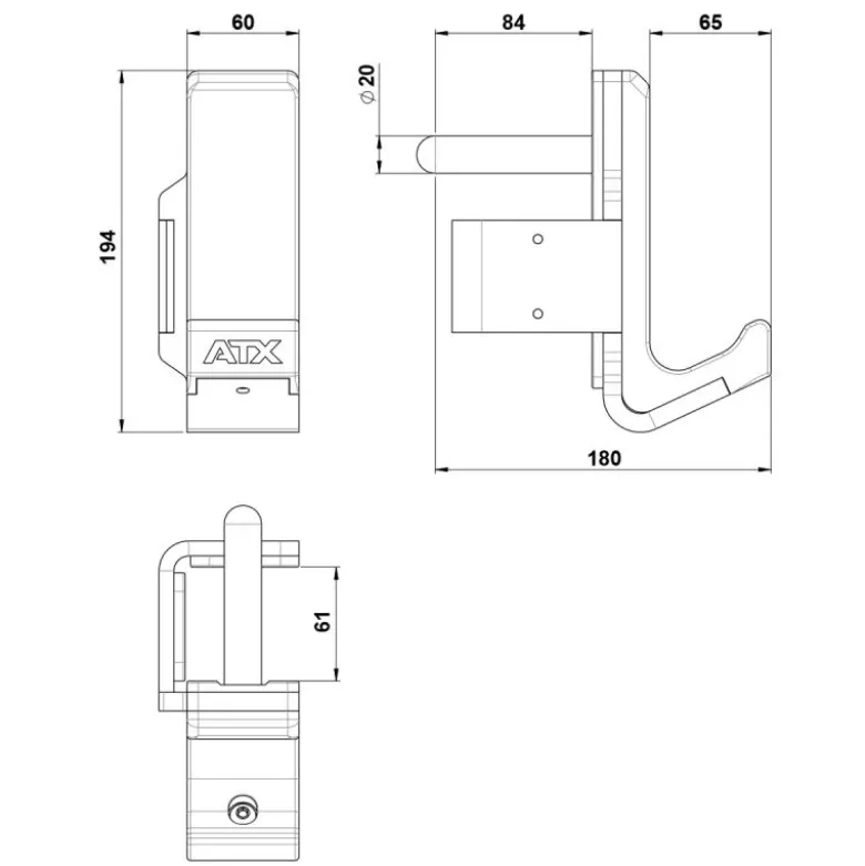 ATX J-Hooks 600 2.0