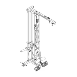 ATX Lat Pulley Option HRX/MPX-⁠780 -⁠ Plate Loaded