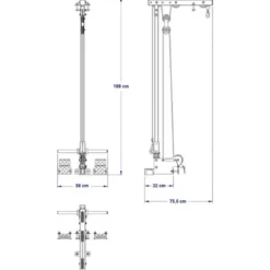 ATX Lat Pulley Option LTO-⁠510 -⁠ Plate Loaded