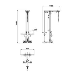 ATX Lat Pulley Option LTO-⁠660 -⁠ Plate Loaded