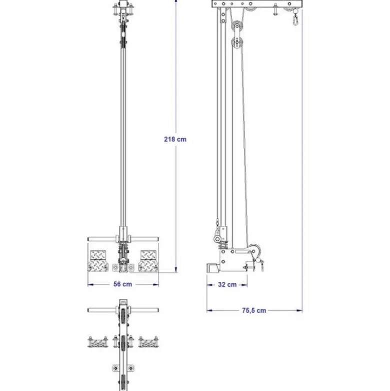ATX Lat Pulley Option LTO-520 - Plate Loaded