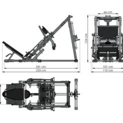 ATX Leg Press / Hack Squat BPR-⁠790