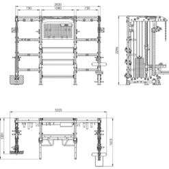 ATX Multi Cable Rack MCR-780