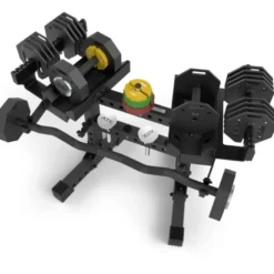 ATX Octa Dumbbells 2 x 36 kg + Curlstang + Opbergrek