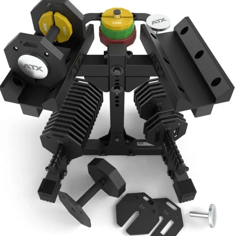 ATX Octa Dumbbells 2 x 36 kg + Opbergrek