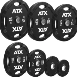 ATX Polyurethaan 4-⁠Grip Halterschijven 50 mm