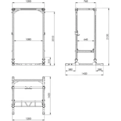 ATX Power Rack PRX-660