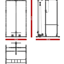 ATX Power Rack PRX-⁠520 1.0 + Lat Pulley