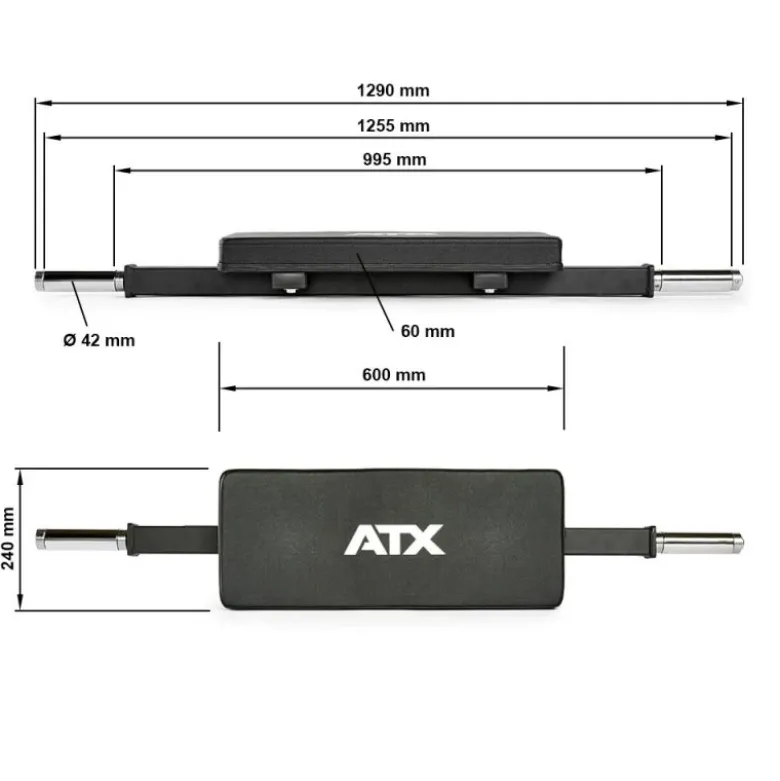 ATX Rackable Hip Thruster