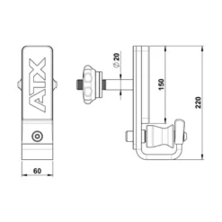 ATX Roller J-⁠Hooks 2.0