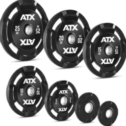 ATX Rubberen 4-⁠Grip Halterschijven 50 mm