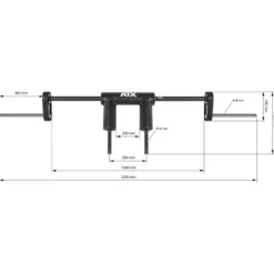 ATX Safety Squat Bar 30 mm