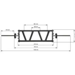 ATX Short Multi Grip Bar 30 mm