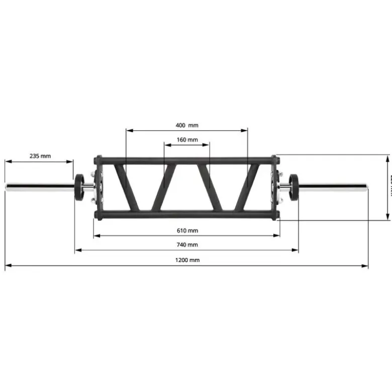 ATX Short Multi Grip Bar 30 mm