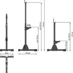 ATX Squat Stands SQS-⁠510