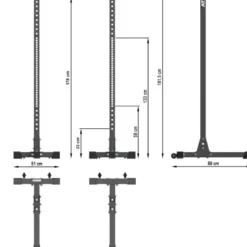 ATX Squat Stands SQS-⁠650
