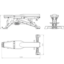 ATX Warrior Multi Bench MBX-⁠760 2.0 -⁠ Slim