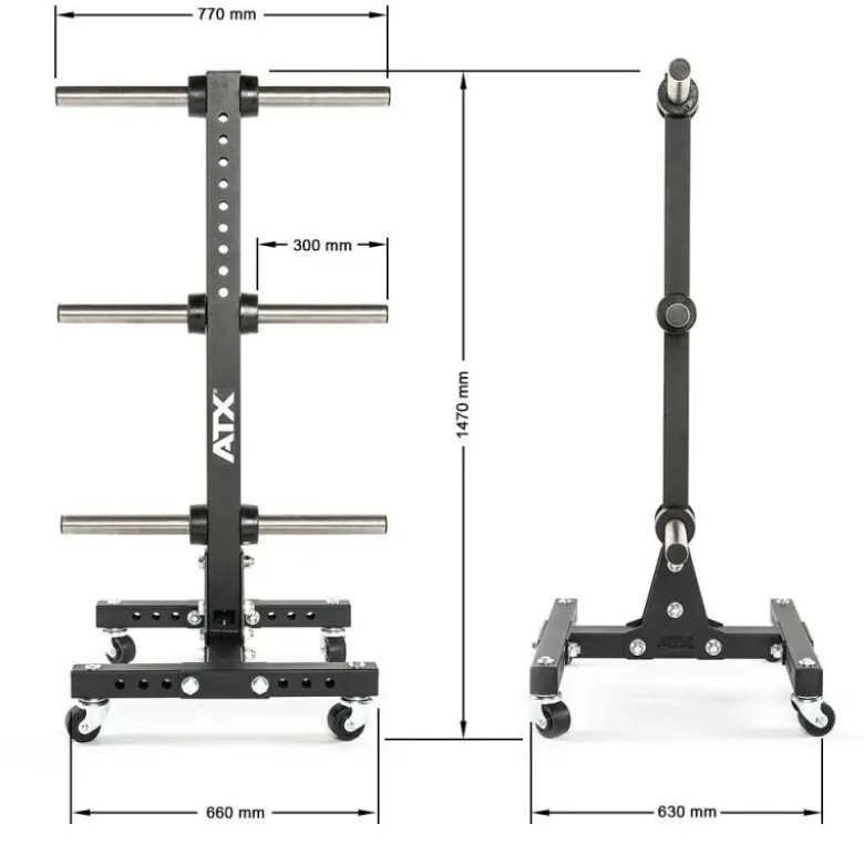 ATX Weight Plate Tree