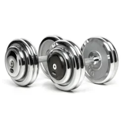 CHD Dumbbells Chroom - 2 kg stappen