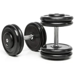CHD Dumbbells Rubber - 2,5 kg stappen
