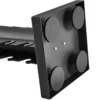 Chromen Dumbbell Set met ATX Opbergtoren