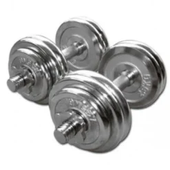 Chromen Dumbbell Set 2 x 15kg