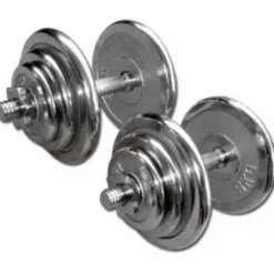 Chromen Dumbbell Set 2 x 20kg