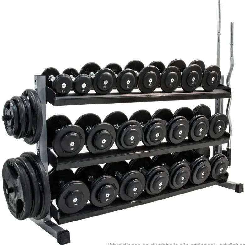 Dumbbellrek 3 niveaus
