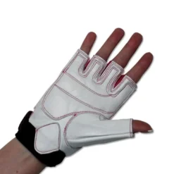 Fitness Handschoenen Dames White/Pink