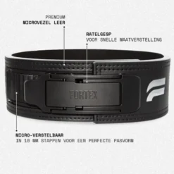 Fortex Adjustable Lever Belt 13 mm