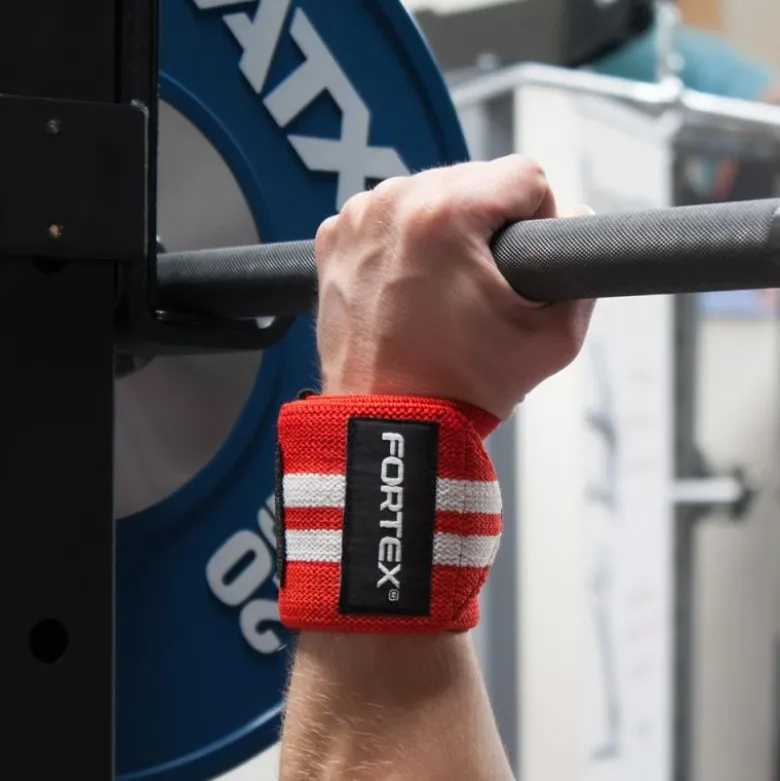 Fortex ECO Wrist Wraps - Rood