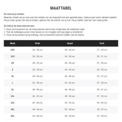 Fortex Knee Sleeves 7 mm -⁠ Regular