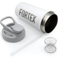 Fortex Stainless Steel 2-⁠in-⁠1 Shaker -⁠ Wit