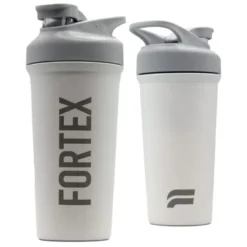 Fortex Stainless Steel 2-⁠in-⁠1 Shaker -⁠ Wit