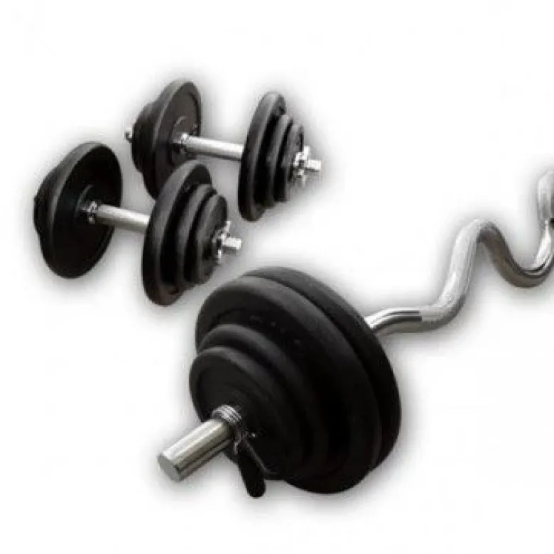 Gietijzeren Super-Curl Set 47,5kg