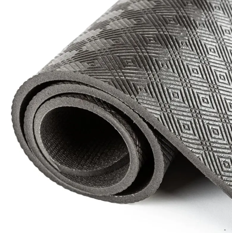Gymnastiekmat 180 x 65 cm - Zwart